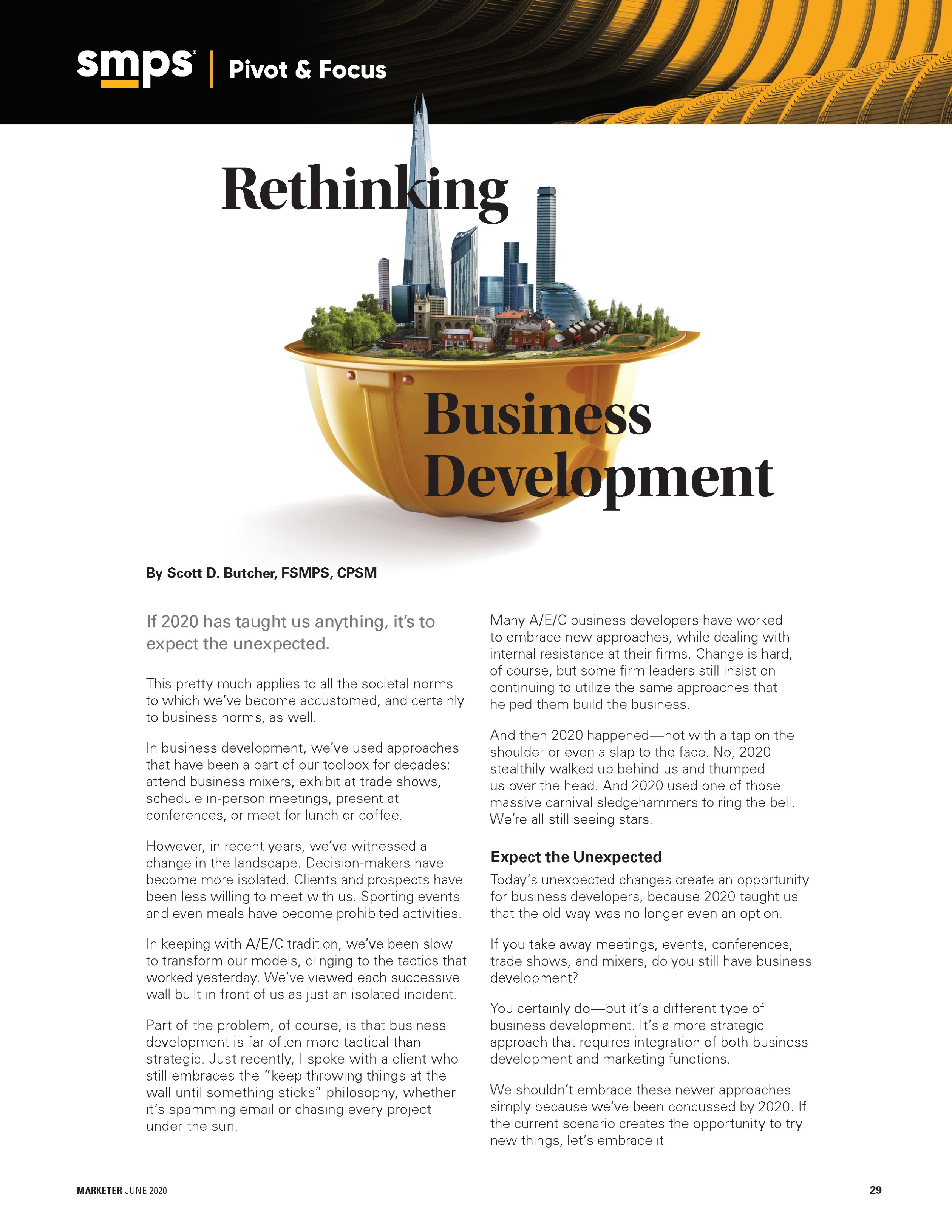 Rethinking Aec Business Development