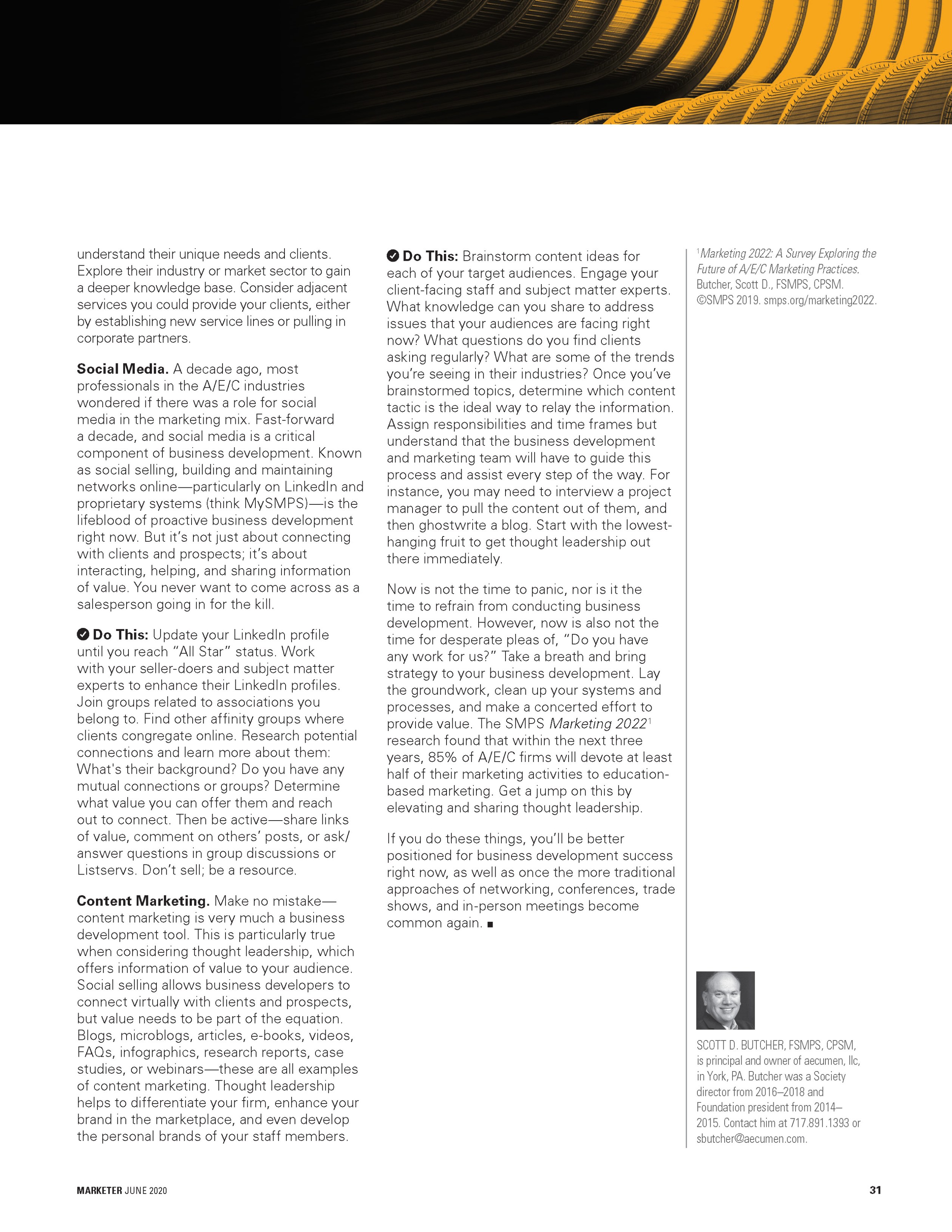 Rethinking Aec Business Development